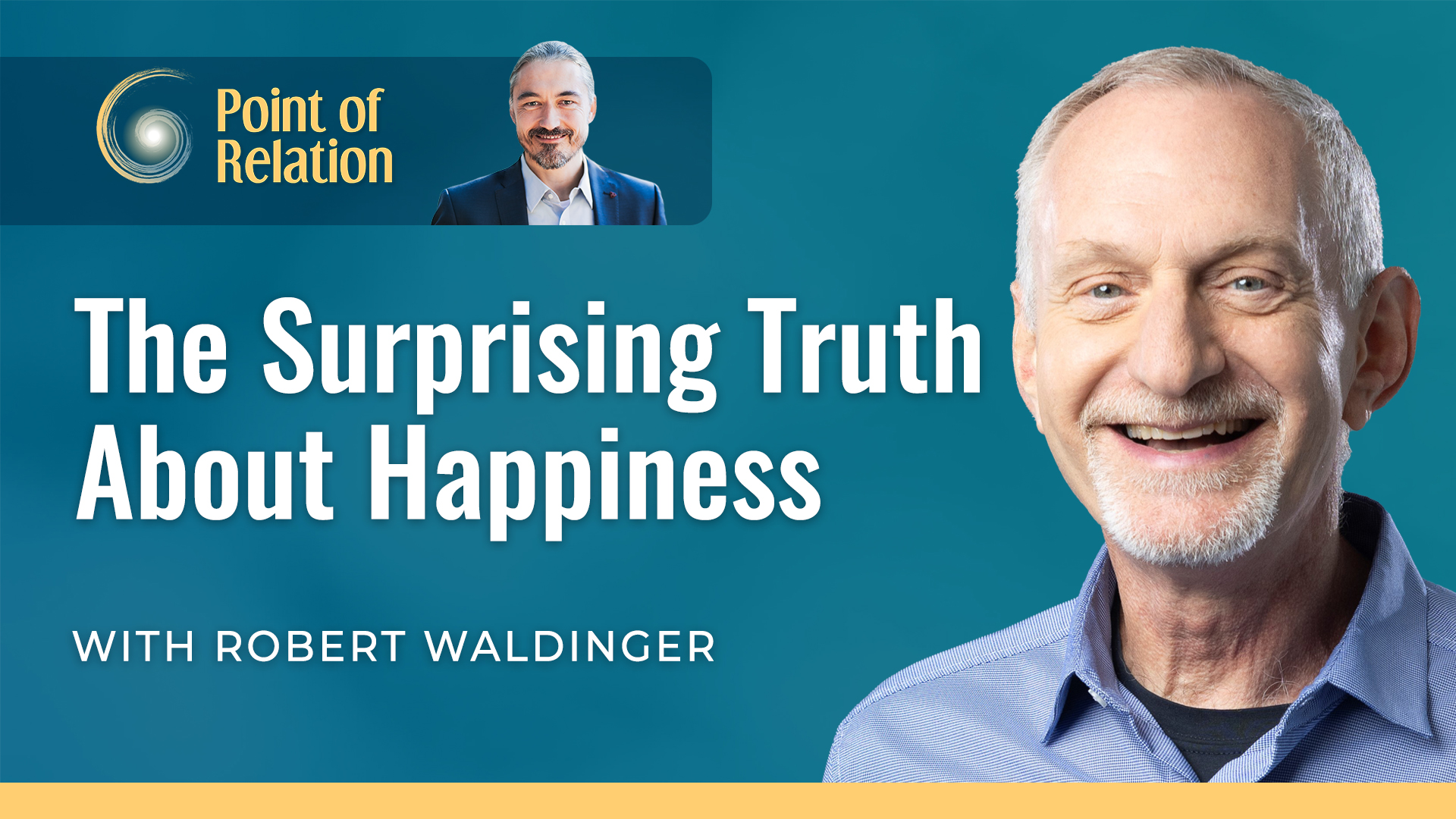 Dr. Robert Waldinger The Surprising Truth About Happiness Point of(04)